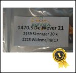 1470.5 W.De Wever 2021 (667kg) 1470.5 W.De Wever 2021 (667kg)