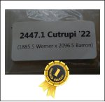 2447.1 Cutrupi 2022 (1110kg) 2447.1 Cutrupi 2022 (1110kg)