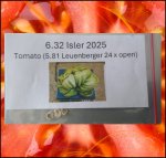 6.32 Isler 2025 (2,86kg) 1 Kern 6.32 Isler 2025 (2,86kg) 1 Kern